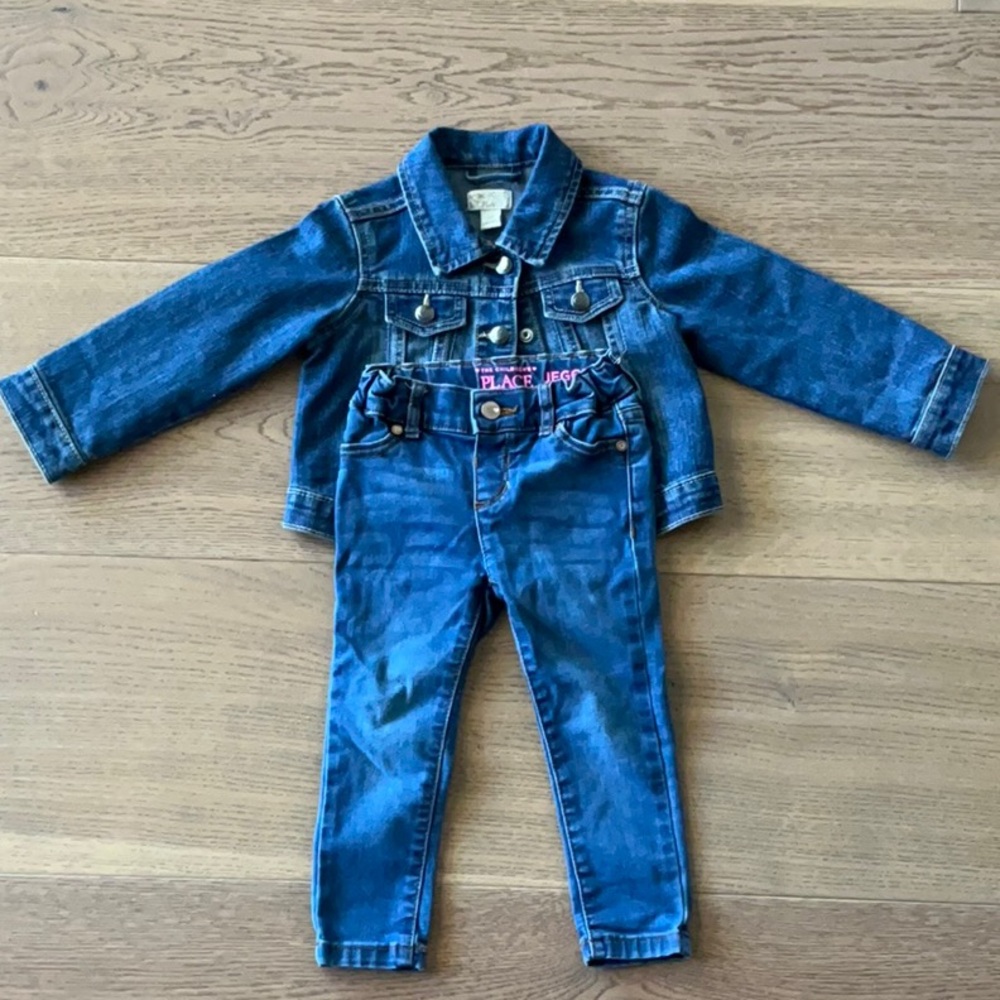 The Children's Place Denim Kids Matching Set